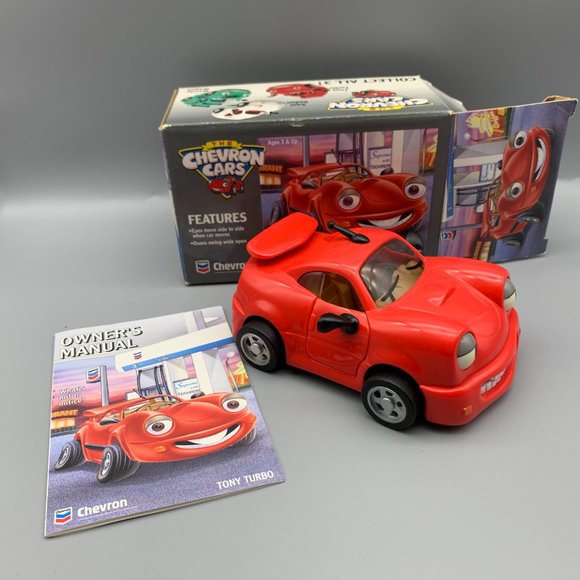 Chevron Cars Tony Turbo 1996 Red Collectible Car 3rd in Series - Picture 1 of 11